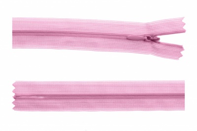 Молния потайная Т3 513, 60 см, капрон, цвет св.розовый - купить в Ижевске. Цена: 10.24 руб.