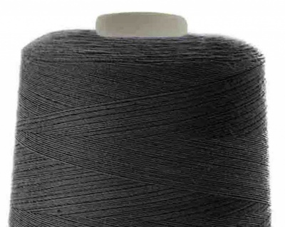 Швейные нитки (армированные) 28S/2, нам. 2 500 м, цвет чёрный - купить в Ижевске. Цена: 139.91 руб.