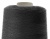 Швейные нитки (армированные) 28S/2, нам. 2 500 м, цвет чёрный - купить в Ижевске. Цена: 139.91 руб.