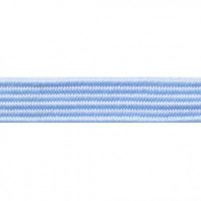 Резиновые нити с текстильным покрытием, шир. 6 мм ( упак.30 м/уп), цв.- 108-голубой - купить в Ижевске. Цена: 155.22 руб.